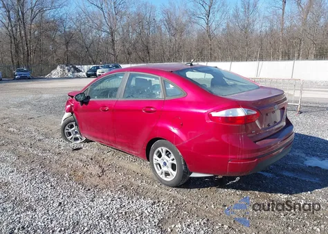 2016 Ford Fiesta Se из США, поврежденный, VIN 3FADP4BJ5GM156087